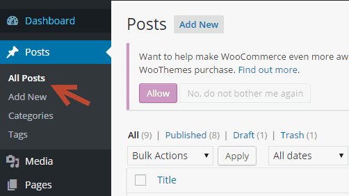 quản lý post mở rộng trong wordpress