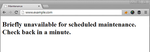 lỗi Briefly Unavailable for Scheduled Maintenance trong WordPress